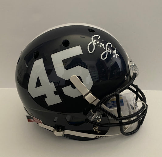 Sean Lee Signed Penn State Helmet