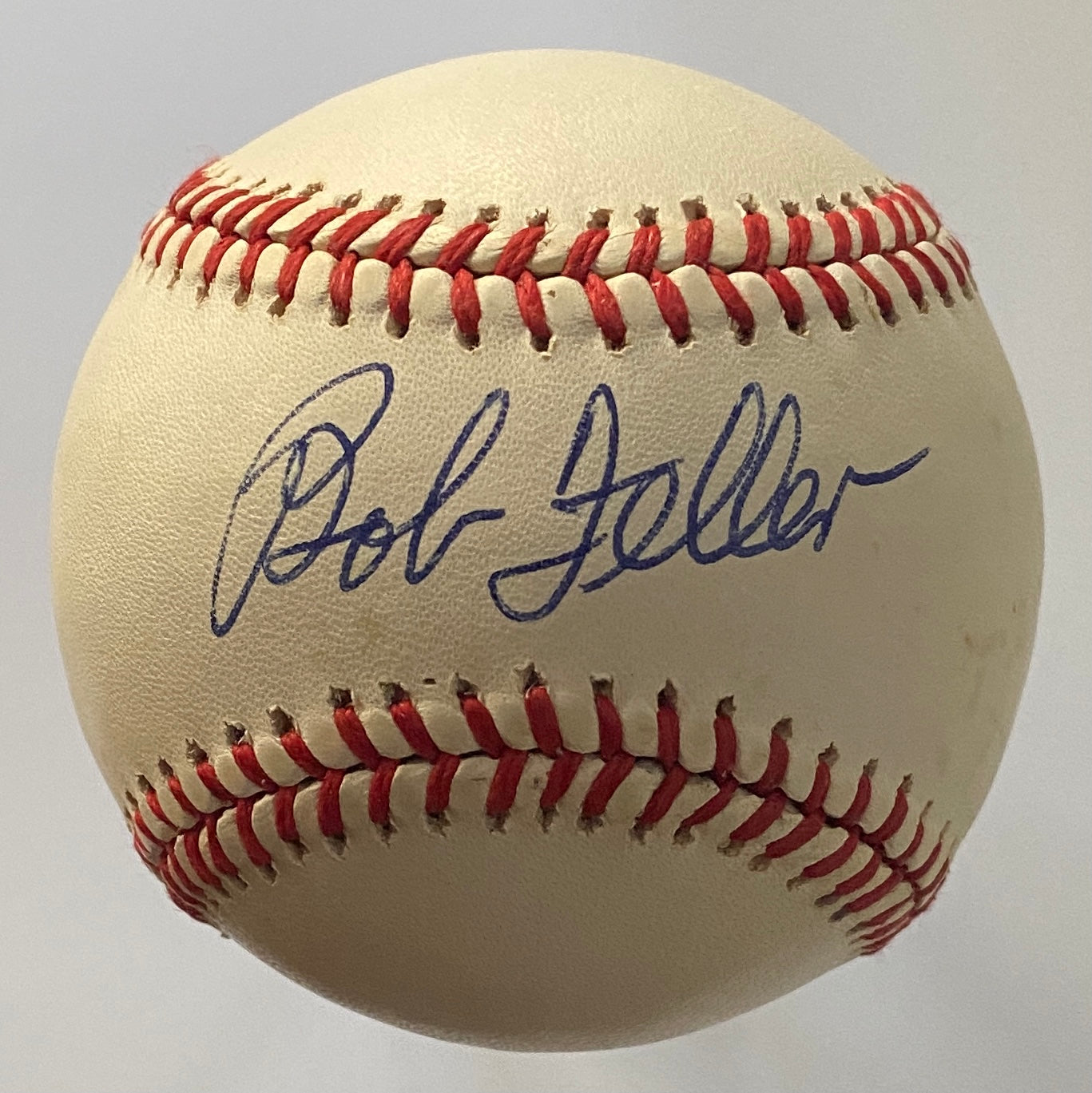 Bob Feller Signed Baseball Not Authenticated
