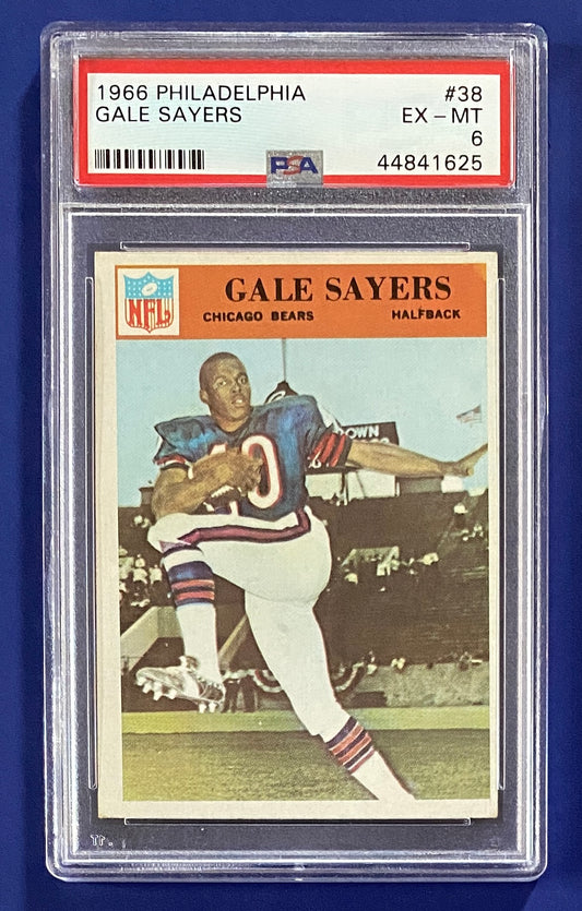 Gale Sayers RC 1966 Philadelphia PSA 6