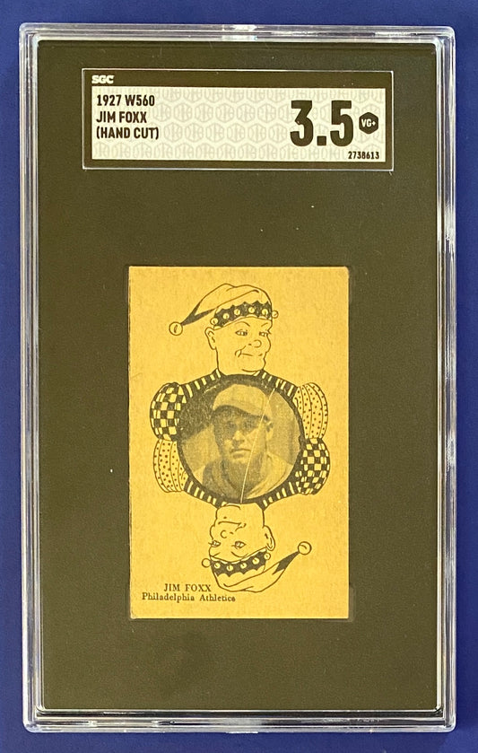 Jimmy Foxx RC 1927 W560 SGC 3.5